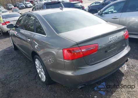 2013 Audi A6 3.0T Premium z USA, uszkodzony, nr VIN WAUGGAFC6DN137550